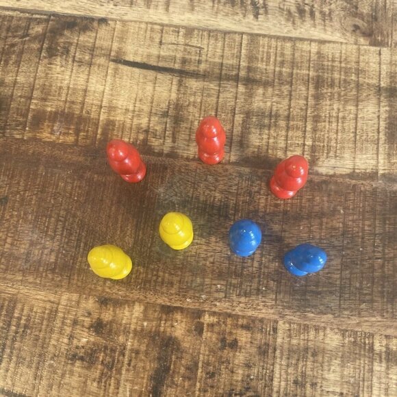 Wooden People For Thomas Train Railroad Tracks Brio Compatible Lot Of 7 - Picture 2 of 4